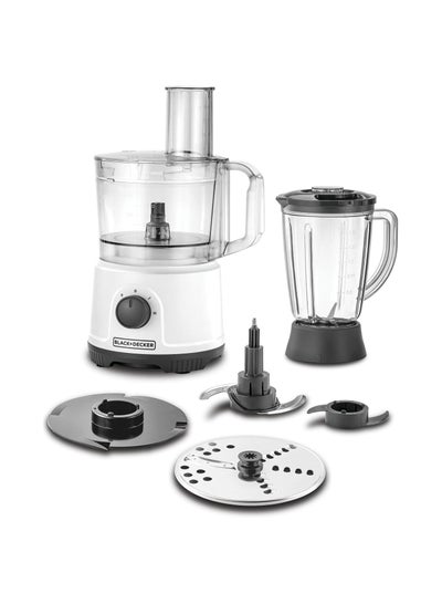 Buy Food Processor 800W Multifunction 5-in-1 White - FX822-B5 800 W FX822-B5 white in Egypt