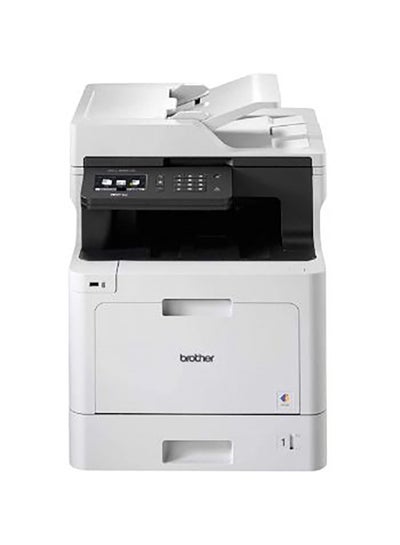 Buy MFC-L8690CDW Wireless All-in-one Laser Printer, Full Color With Advanced Duplex Printing, Gigabit Ethernet, High Yield Tonner | 8CE82300141 White in UAE