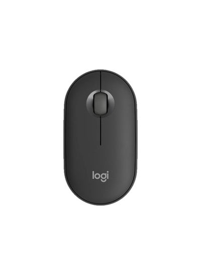 Buy Logitech® M350S Pebble 2 Bluetooth Silent Mouse -Tonal Graphite Black Tonal Graphite Black in Egypt