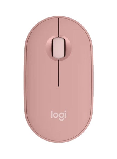اشتري Logitech® M350S Pebble 2 Bluetooth Silent Mouse -Tonal Rose Tonal Rose في السعودية