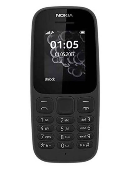 Buy Mobile 105 Dual Sim Black 16Mb in Saudi Arabia