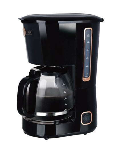 Buy AFRA Japan Coffee Maker Anti-Drip, Removable Filter, Automatic Shut Off With 2 Years Warranty 1.5 L 750 W AF-15750CMKBL Black in UAE