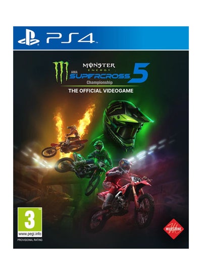 اشتري Monster Energy Supercross The Official Videogame 5 - PlayStation 4 (PS4) في الامارات