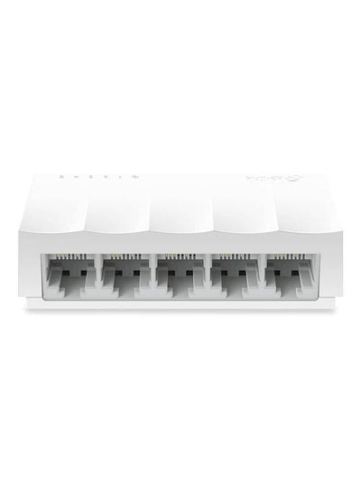 اشتري Desktop Switch 5 Ports 10/100 Mbps White في مصر