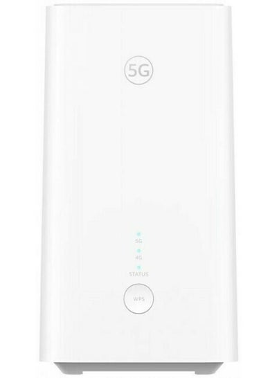 اشتري راوتر 5G CPE 5، WiFi 6 3000Mbps 5G ثنائي النطاق، سرعة تنزيل 3.6 جيجابت في الثانية، سهولة الاتصال والإدارة مع شبكة Wi-Fi +، توصيل 128 جهاز H155-381 أبيض في الامارات