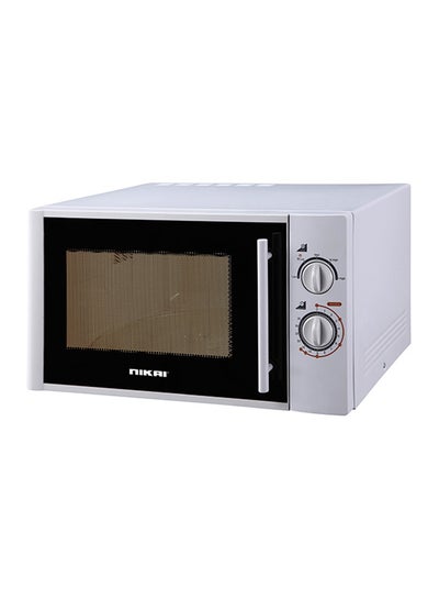 اشتري Microwave Oven, Manual Control, 5 Power Levels, 0-35 Mins Timer, Defrost Setting, Cooking End Signal, Pull Handle Door 30 L 900 W NMO3010M White في الامارات