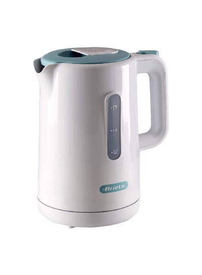 اشتري Plastic Automatic Shutdown Cordless Automatic Shutdown Kettle 1.7 L 2200 W C284601ARAS White/Blue في السعودية