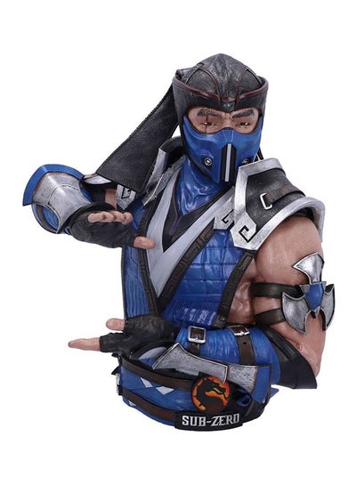 اشتري Nemesis Now Officially Licensed Mortal Kombat Sub-Zero Bust, Blue, 29cm, Resin في الامارات