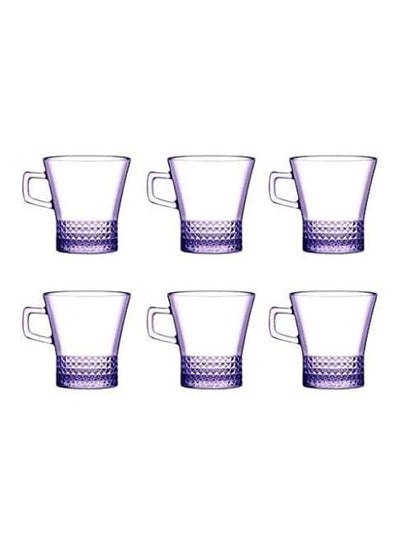 Buy 6 Pieces Kuvars Mug Purple in Egypt