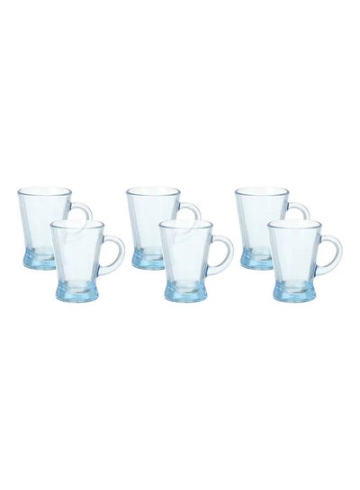 Buy 6 Pieces Heybeli Mug Set Turquoise in Egypt