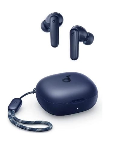 اشتري R50i True Wireless Earbuds 10mm Drivers with Big Bass, Bluetooth 5.3, 30H Playtime, IPX5-Water Resistant, AI Clear Calls with 2 Mics, 22 Preset EQs via App Blue في مصر