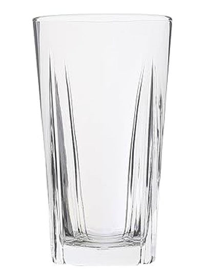 Buy 6 Pieces Shine Hi Ball Glasses Set Clear in Egypt