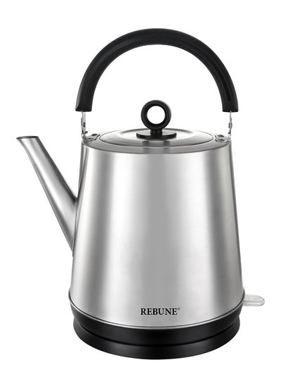 اشتري Steel Electric Kettle With Dry Boil Protection System 5 L 2200 W RE-1-129 silver في السعودية