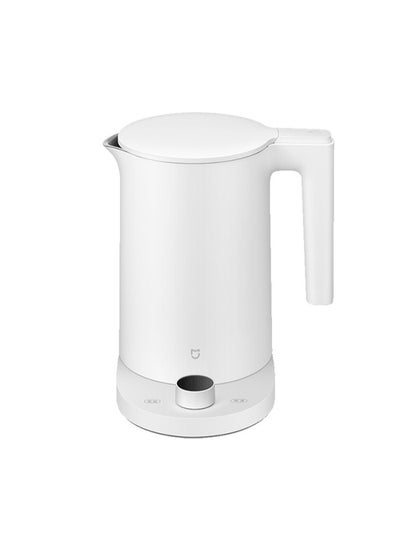 Buy 2 Pro Smart Electric Water Kettle LED Display Intelligent Temperature Control Fast Hot Boiling Stainless Teapot 1.7 L 1800 W MJJYSHO1YM White in Saudi Arabia