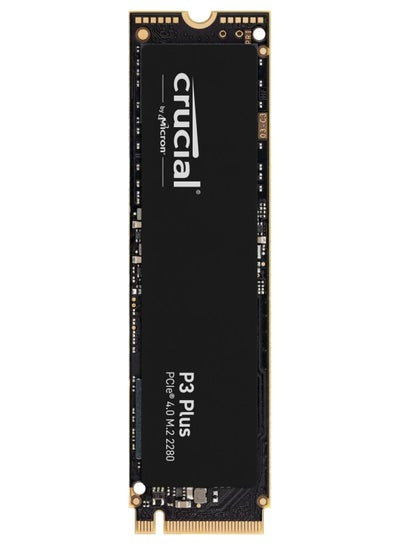 Buy P3 Plus NVMe PCIe 4.0 M.2 Internal SSD, Up to 5000MB MB/s Sequential Read & Up to 4200MB/s Sequential Write Speeds, Micron 3D NAND, 1.5H Hour MTBF, SMART & TRIM Support | CT2000P3PSSD8 2 TB in UAE