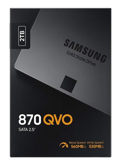 اشتري 870 QVO SATA 2,5 Zoll Internes Solid State Drive (SSD) (MZ-77Q2T0BW) في الامارات