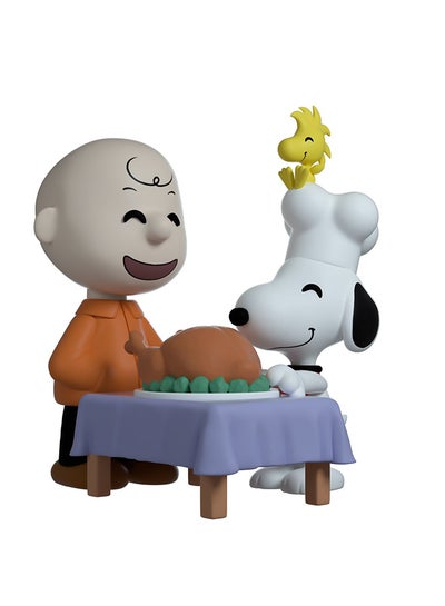 Buy Youtooz Peanuts Charlie & Snoopy Thanksgiving Vinyl Figures in UAE