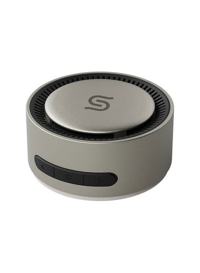 Buy Soundtec Uniq Magnetic Wireless Charging Bluetooth Speaker Titanium in UAE