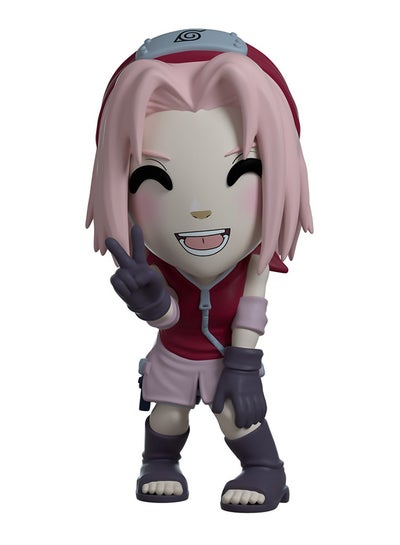 اشتري Youtooz Sakura Haruno 3.8" inch Vinyl Figure, Collectible Sakura Haruno from Naruto Anime Figure by Youtooz Naruto Collection في الامارات