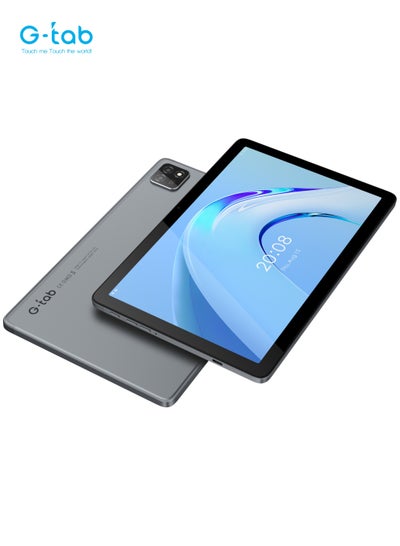 اشتري 11 Tablet/10.1 Inches IPS Screen/Octa Core 1.6GHz Processor/5G WiFi/6580mAh Battery/4G Dual SIM/4GB RAM + 128GB ROM/5MP Front+13MP Rear Camera/Includes- Touch Pen/OTG/Tempered Glass/Flip Cover في الامارات