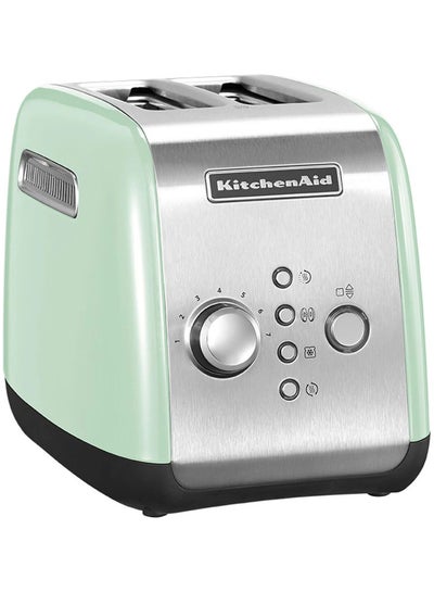 Buy 5Kmt221Bpt Toaster 2 Slice Automatic Pistachio 1100 W 5KMT221BPT Pistachio in UAE
