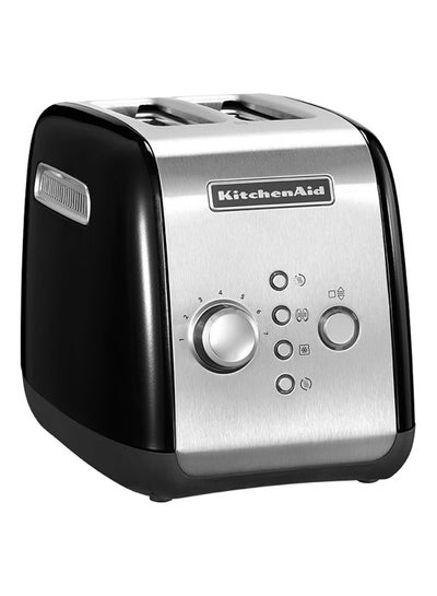 Buy Toaster 2 Slice Automatic 1100 W 5KMT221BOB Onyx Black in UAE