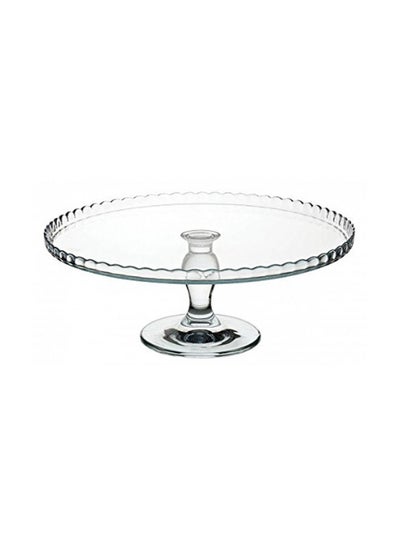 Buy Pastry Serving Dish Clear in Egypt