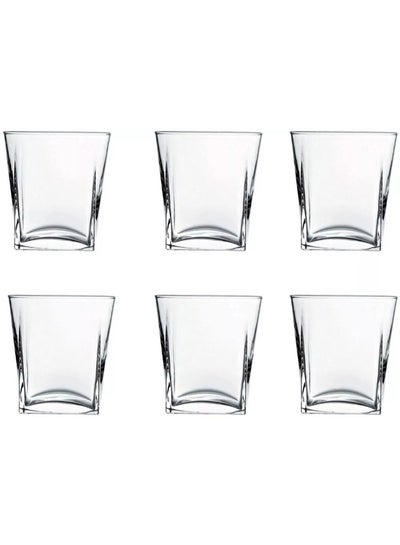 اشتري Carre Glass 6 Pcs Clear في مصر