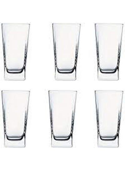 اشتري Carre Glass 6 Pcs Clear في مصر