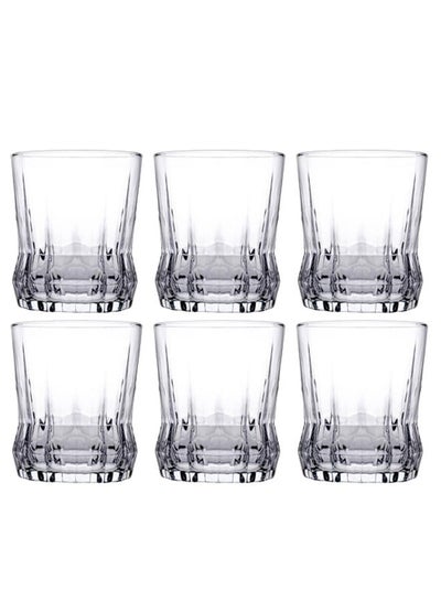 Buy 6Pieces Gaia Glass Clear in Egypt