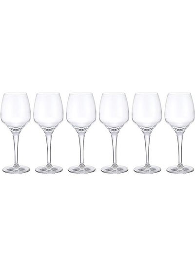 اشتري Fame Wine Glass 6 Pcs Clear في مصر