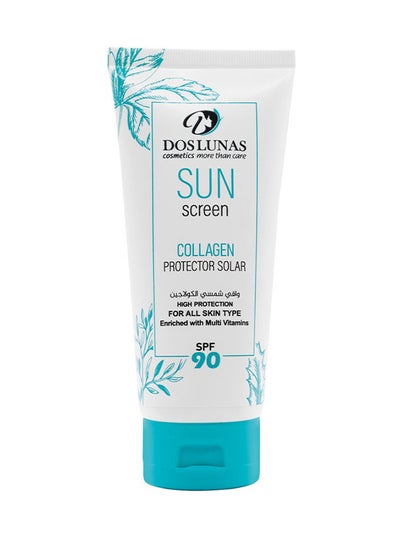 Buy Sunscreen Cream Spf 90 Collagen 130ml in Saudi Arabia