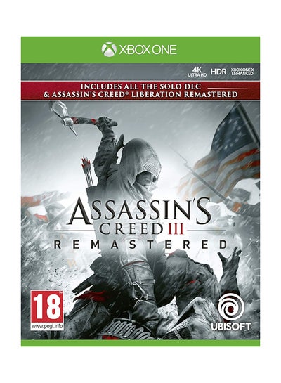 اشتري Assassin's creed III Remastered - Xbox One في الامارات