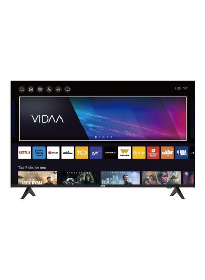 Buy 43-Inch Edgeless 4K UHD Smart TV - 2024 New Model With Voice Air Mouse, Bluetooth And Dolby Audio LT43N7115V Black in UAE