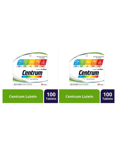 Buy Lutein Pack Of 2 Complete Multivitamin - 200 Tablets (100 X 2) in Saudi Arabia