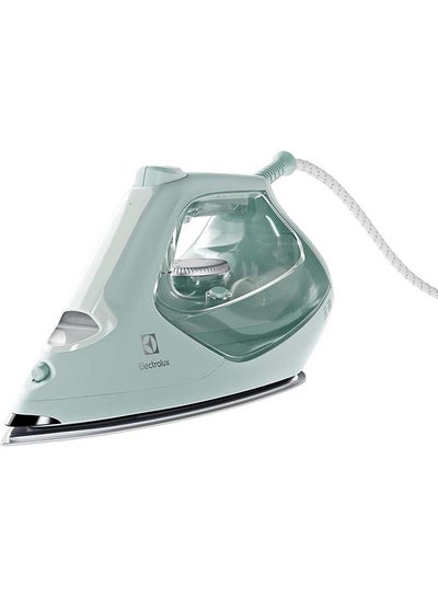 اشتري Steam Iron With Powerful Steam Shot, Non-Stick Scratch-Resistant Resilium Soleplate, Tailored Programs For Every Fabric, Dual Clean System, Over Heating Protection, AutoOff 0.25 L 2300 W E7SI1-82LG Green في الامارات