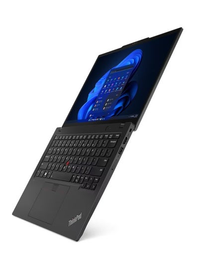 اشتري ThinkPad X13 Gen 4 Laptop With 13.3-Inch WUXGA Display, Core i7-1355U Processor/16GB RAM/1TB M.2 SSD/Win 11 Pro/Intel Iris Xe Graphics English/Arabic Black في السعودية