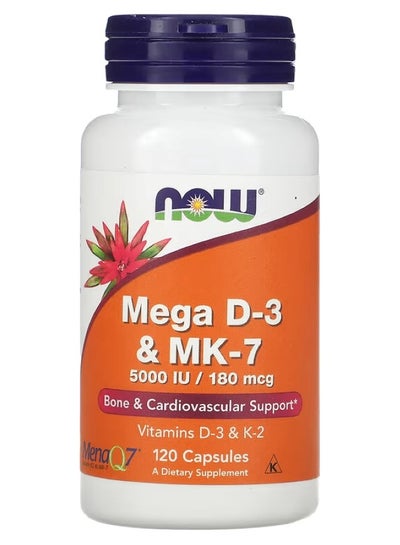 Buy Mega D-3 And MK-7 120 Capsules in UAE