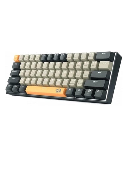 Buy K606 LAKSHMI 60% Mechanical Gaming Keyboard  (Blue Switch)  White LED Backlighting  61 KEYS - Detachable Cable -(K606-OG&GY&BK) in Egypt
