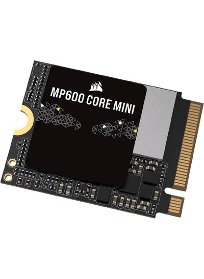 اشتري MP600 CORE MINI 1TB M.2 NVMe PCIe x4 Gen4 2 SSD – M.2 2230 – Up to 5,000MB/sec Sequential Read – High-Density QLC NAND – Great for Steam Deck, ASUS ROG Ally, Microsoft Surface Pro – Black 1 TB في الامارات