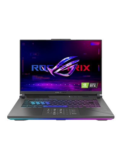 اشتري كمبيوتر محمول ROG STRIX G16 G614JZR-I9321G بشاشة مقاس 16 بوصة ومعالج Core i9-14900HX وذاكرة وصول عشوائي سعة 32 جيجابايت ومحرك أقراص SSD سعة 1 تيرابايت وبطاقة رسومات NVIDIA Geforce RTX 4080 سعة 12 جيجابايت ونظام التشغيل Windows 11 Home في السعودية