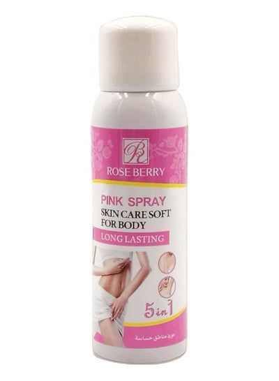 Buy Pink Spray Skin Care Soft For Body 5 In 1 150ml in Saudi Arabia