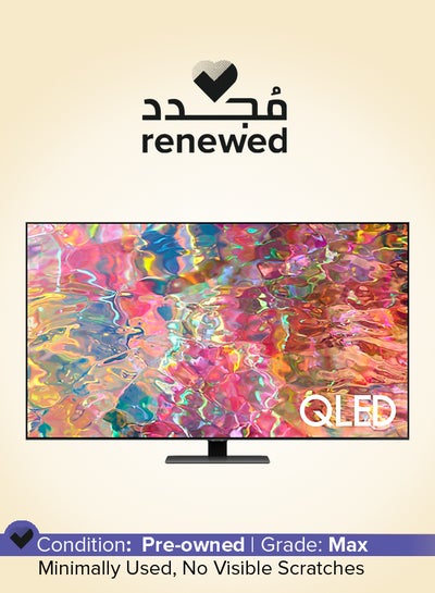 اشتري Renewed -  55 -Inch Smart QLED TV - 4K -120Hz 55Q80B Black في الامارات