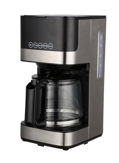 اشتري Coffee Maker Digital With Filter 1.8 L 900 W 800100014 Black في السعودية