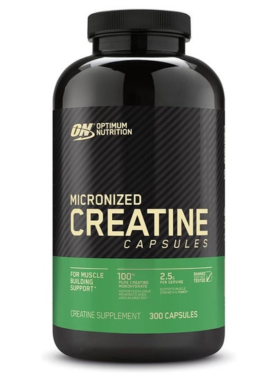 Buy Micronized Creatine Capsules, 300 Capsules in UAE