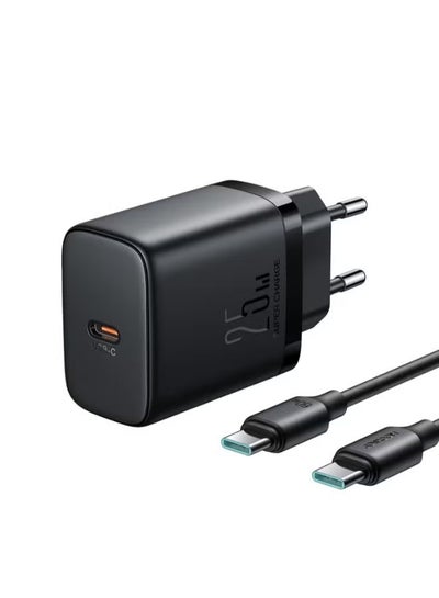 Buy JR-TCF11EU PD 25W Mini Intelligent Fast Charger USB-C Black in Egypt