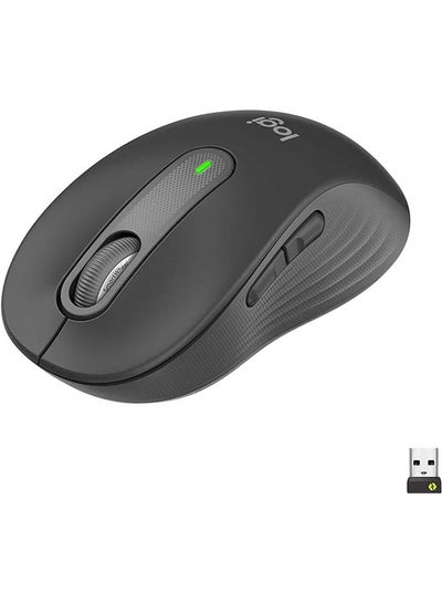 Buy Signature M650 Wireless Mouse - For Small to Medium Sized Hands, 2-Year Battery, Silent Clicks, Customizable Side Buttons, Bluetooth, for PC/Mac/Multi-Device/Chromebook - Graphite in Egypt