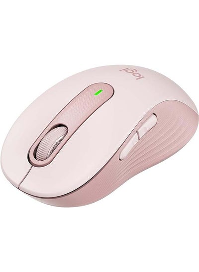 Buy Signature M650 Wireless Mouse - For Small to Medium Sized Hands, 2-Year Battery, Silent Clicks, Customizable Side Buttons, Bluetooth, for PC/Mac/Multi-Device/Chromebook - Rose in Egypt