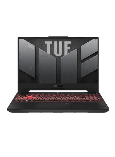 اشتري TUF Gaming - FA507X1 LP018 Laptop With 15.6-Inch FHD Display, AMD Ryzen 9 7940HS Processor/16GB RAM/1TB SSD/8GB Nvidia Geforce RTX4060 Graphics Card/DOS(Without Windows) English/Arabic Grey في السعودية