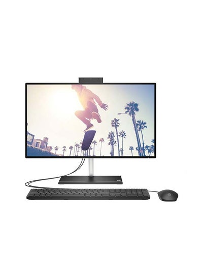 اشتري All-in-One 24-cb1024nh With 23.8-Inch Display, Core i5-1235U Processor/8GB RAM/512GB SSD/Intel XE Graphics/Windows 11 Pro English Jet Black في الامارات